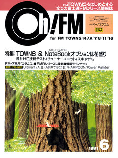 Oh!FM 1991年6月号 表紙